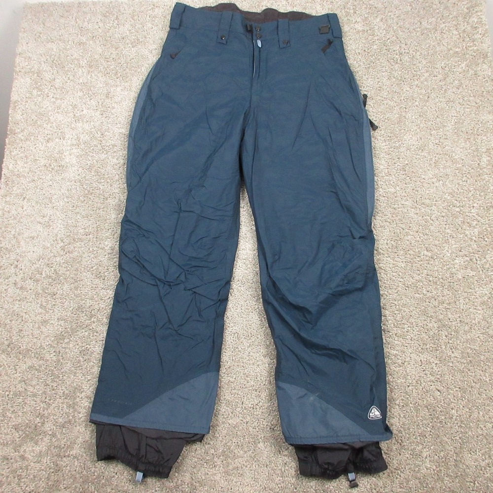 Vintage Nike ACG Snow Pants Mens‎ Medium Blue Outer Layer Ski Snowboard Stormfit